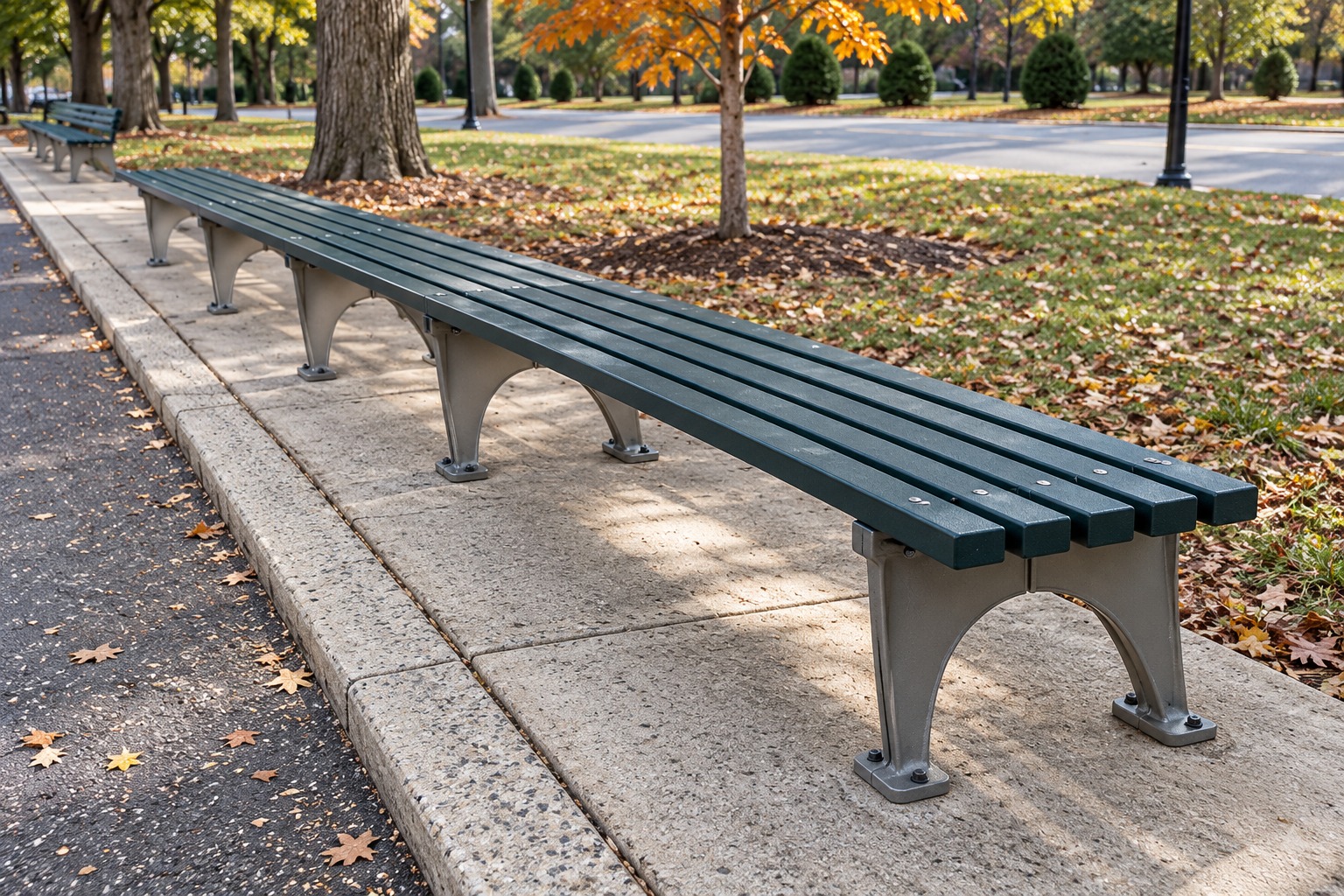 1964 World's Fair Bench Backless